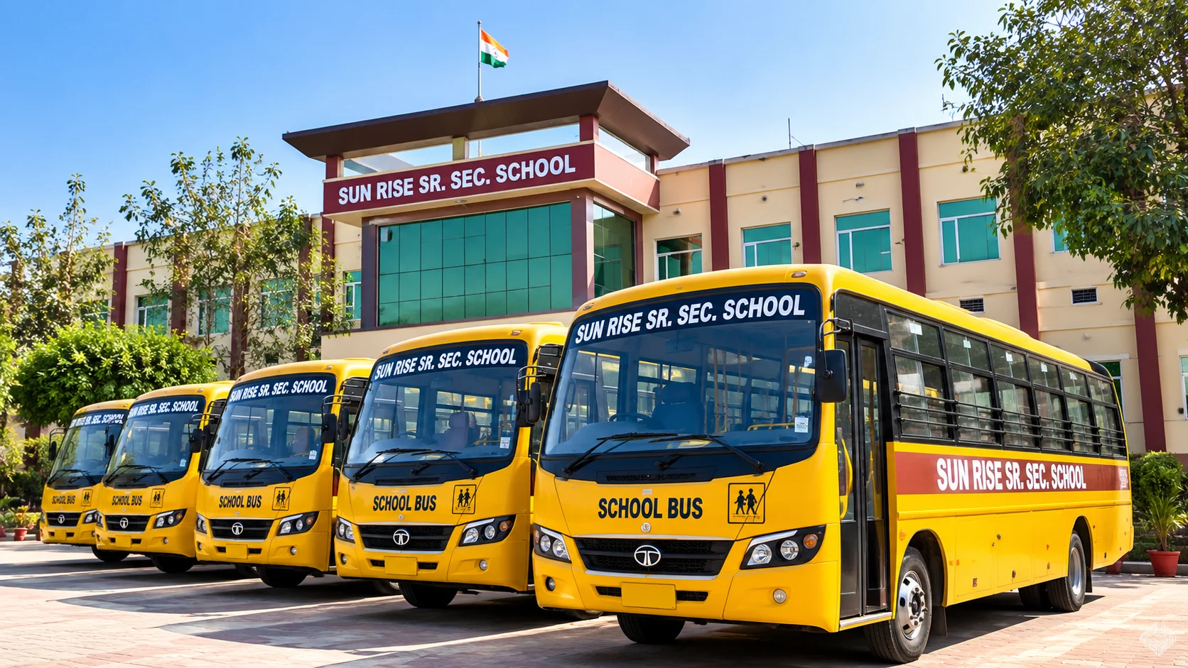 Sun Rise School Transport Bus Fleet
